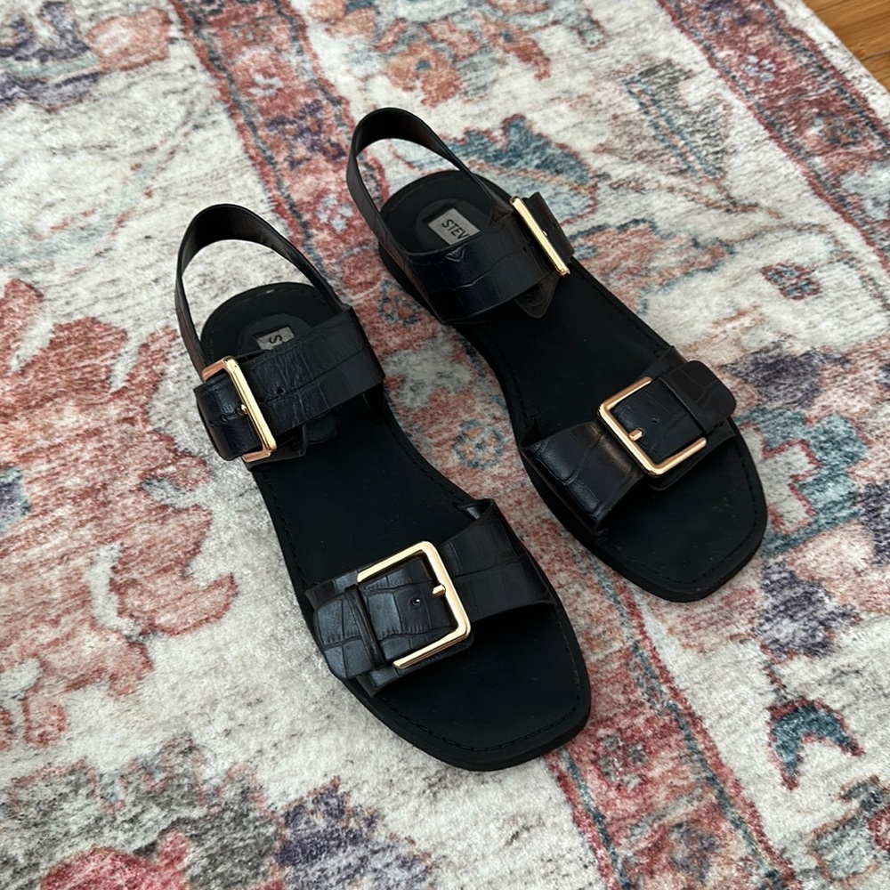 Black Steve Madden Sandals
